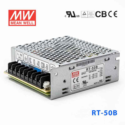 RT-50B MEAN WELL Power Supply | HTD Electronics