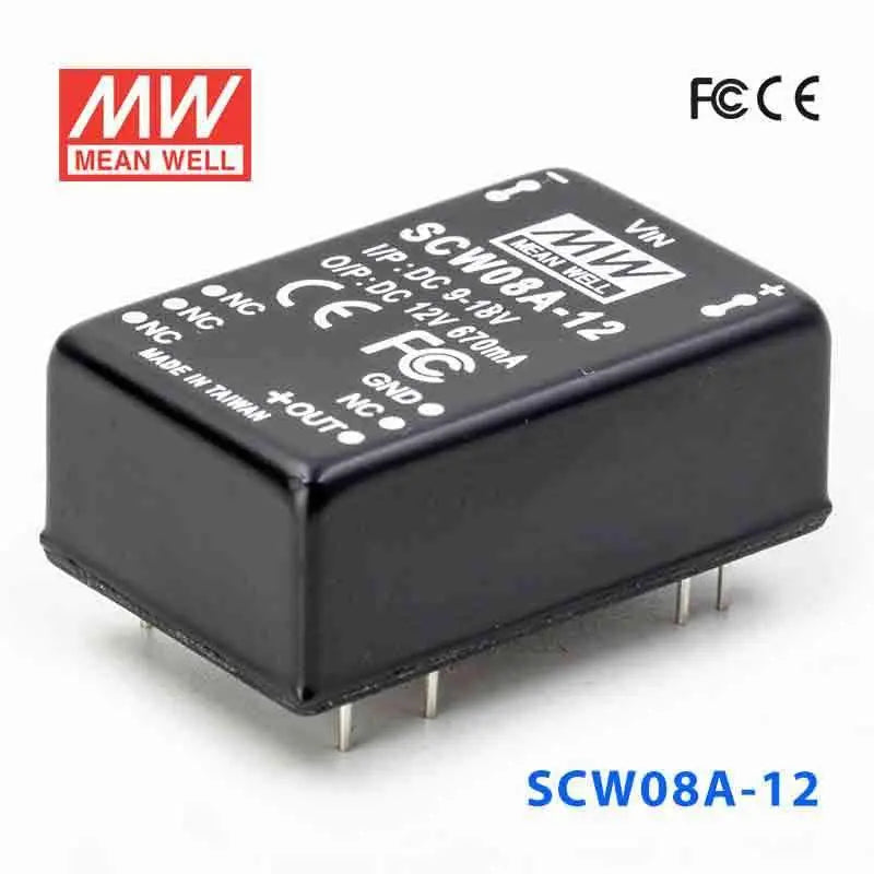 SCW08A-12 MEAN WELL Power Supply | HTD Electronics