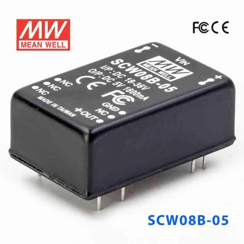 SCW08B-05 MEAN WELL Power Supply | HTD Electronics