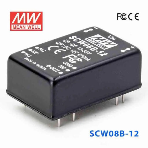 SCW08B-12 MEAN WELL Power Supply | HTD Electronics