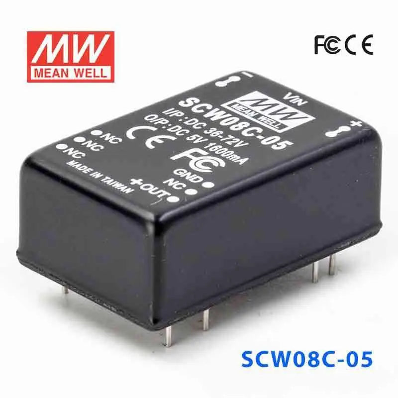 SCW08C-05 MEAN WELL Power Supply | HTD Electronics