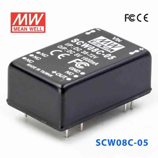 SCW08C-05 MEAN WELL Power Supply | HTD Electronics