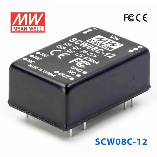SCW08C-12 MEAN WELL Power Supply | HTD Electronics