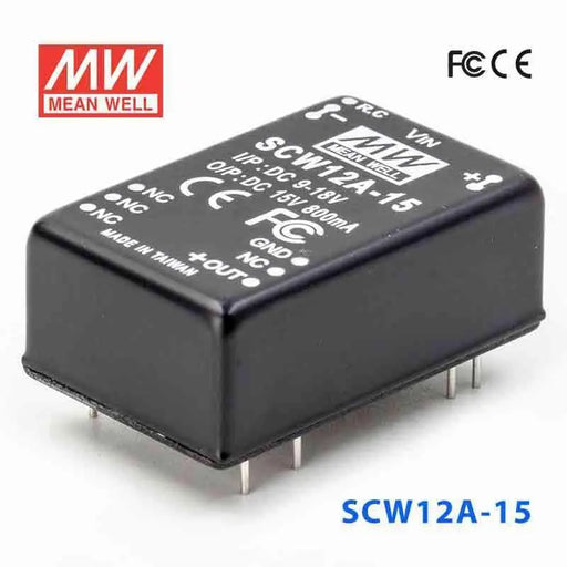 SCW12A-15 MEAN WELL Power Supply | HTD Electronics