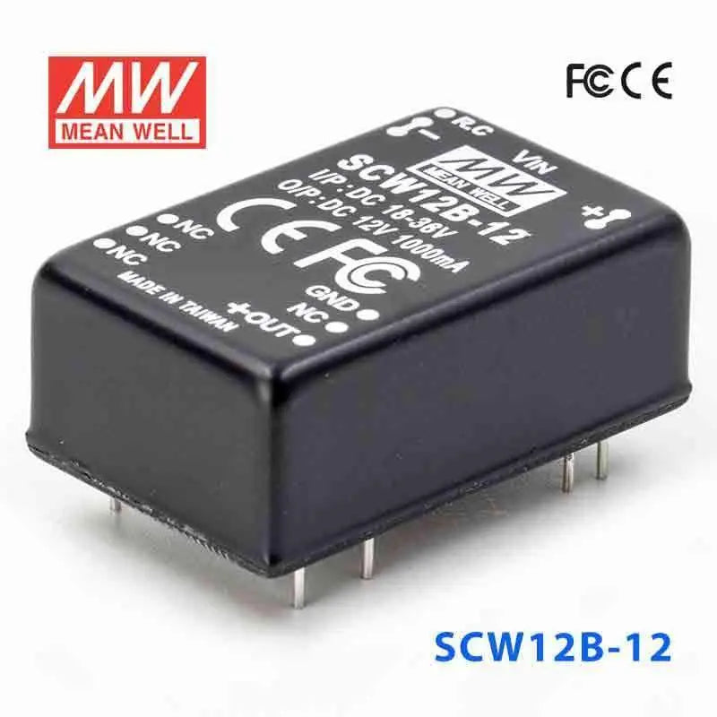 SCW12B-12 MEAN WELL Power Supply | HTD Electronics