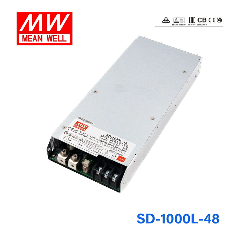 SD-1000L-48 MEAN WELL Power Supply | HTD Electronics