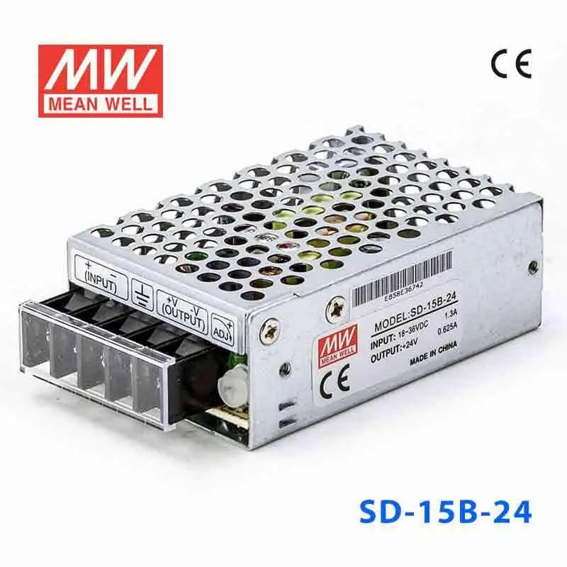 SD-15B-24 MEAN WELL Power Supply | HTD Electronics