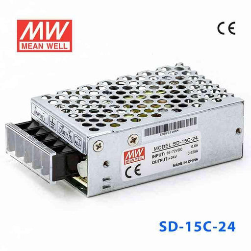 SD-15C-24 MEAN WELL Power Supply | HTD Electronics