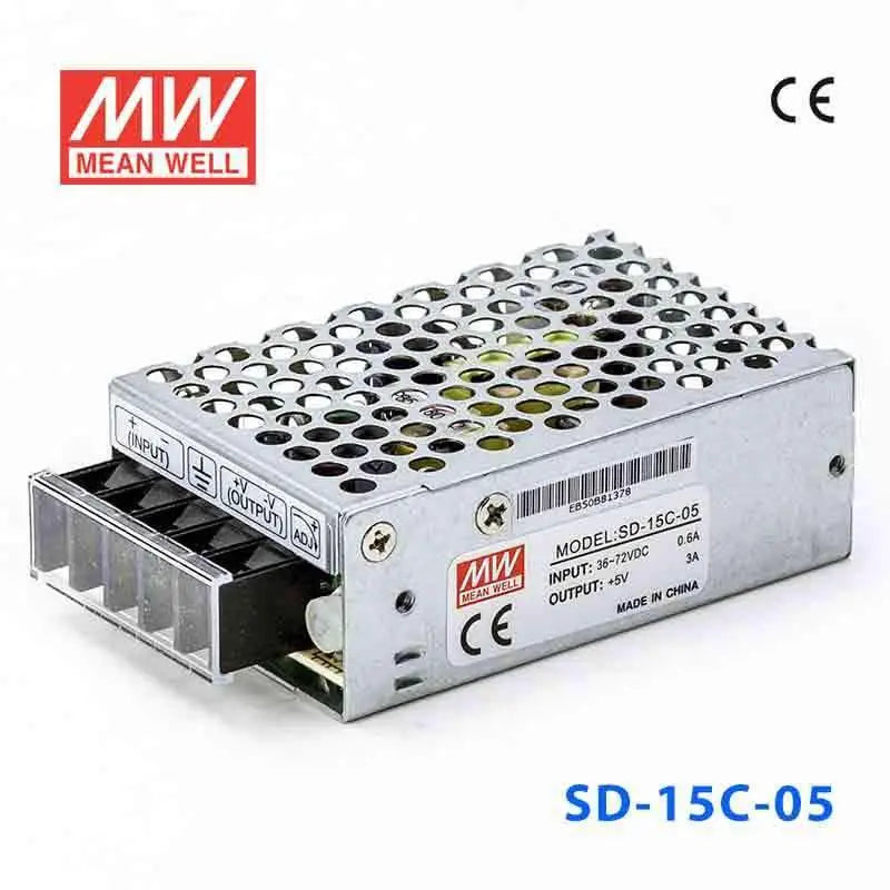 SD-15C-5 MEAN WELL Power Supply | HTD Electronics
