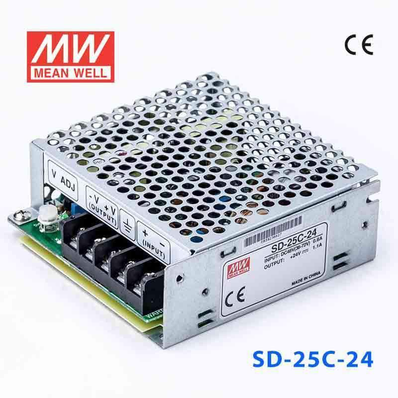 SD-25C-24 MEAN WELL Power Supply | HTD Electronics