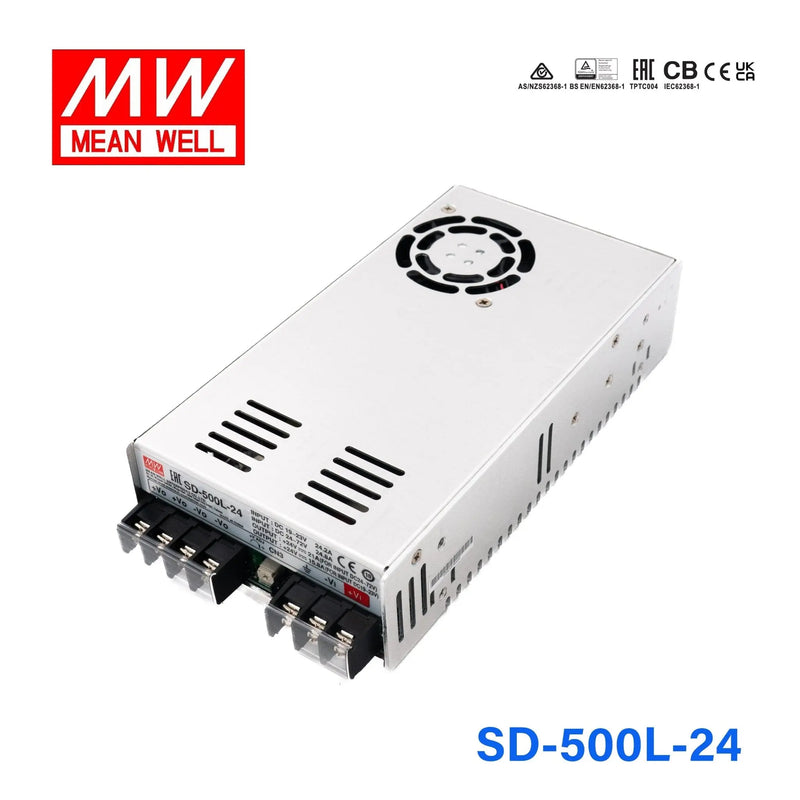 SD-500L-24 MEAN WELL Power Supply | HTD Electronics