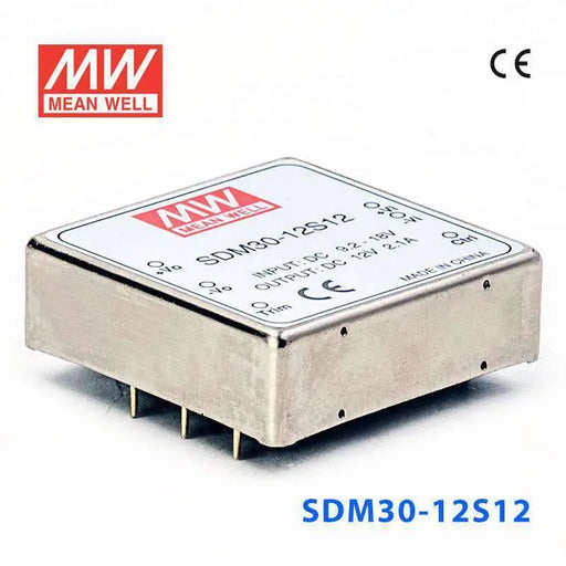 SDM30-12S12 MEAN WELL Power Supply | HTD Electronics
