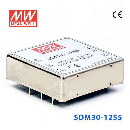 SDM30-12S5 MEAN WELL Power Supply | HTD Electronics