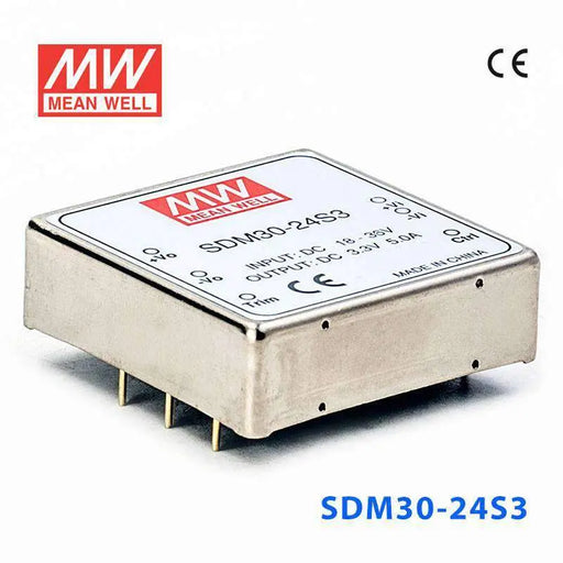 SDM30-24S3 MEAN WELL Power Supply | HTD Electronics