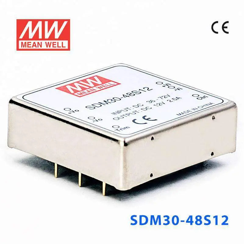 SDM30-48S12 MEAN WELL Power Supply | HTD Electronics