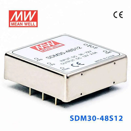 SDM30-48S12 MEAN WELL Power Supply | HTD Electronics