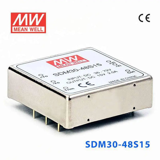 SDM30-48S15 MEAN WELL Power Supply | HTD Electronics