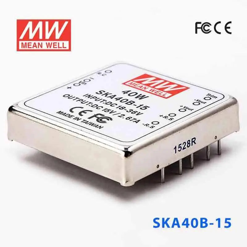 SKA40B-15 MEAN WELL Power Supply | HTD Electronics