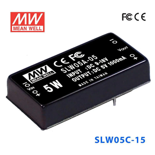SLW05C-15 MEAN WELL Power Supply | HTD Electronics