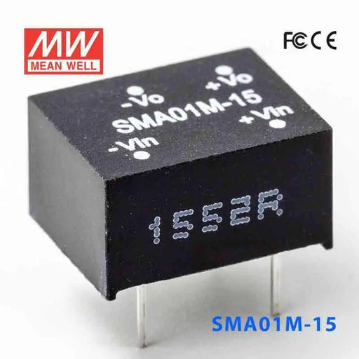 SMA01M-15 MEAN WELL Power Supply | HTD Electronics