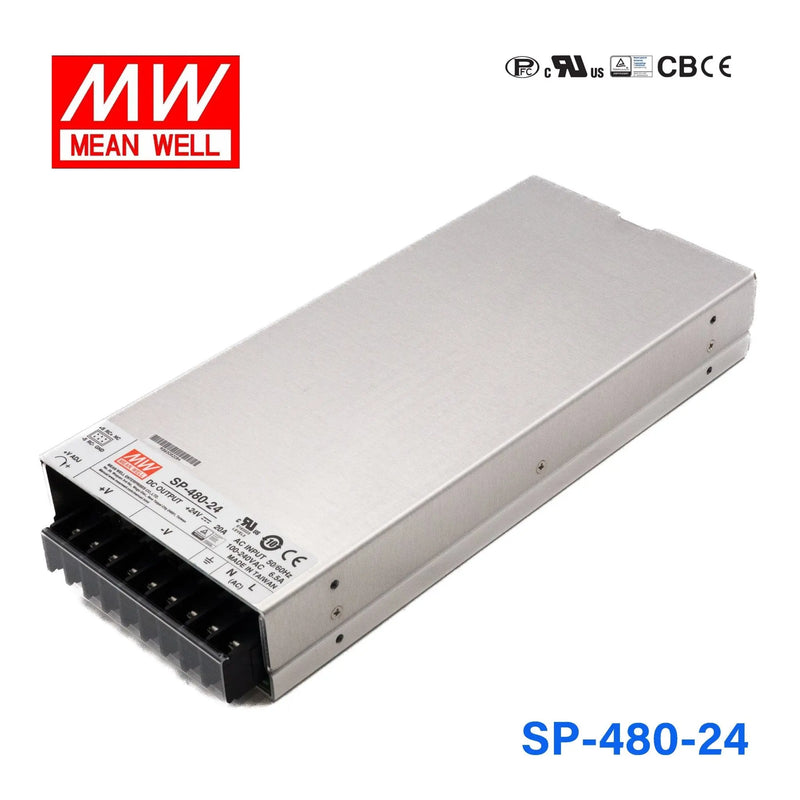 SP-480-24 MEAN WELL Power Supply | HTD Electronics