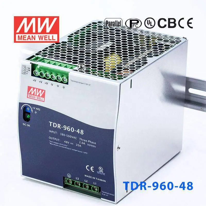 TDR-960-48 MEAN WELL Power Supply | HTD Electronics
