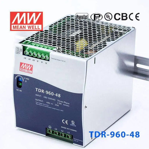 TDR-960-48 MEAN WELL Power Supply | HTD Electronics