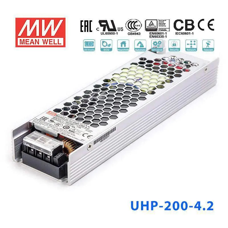 UHP-200R-3.3 MEAN WELL Power Supply | HTD Electronics